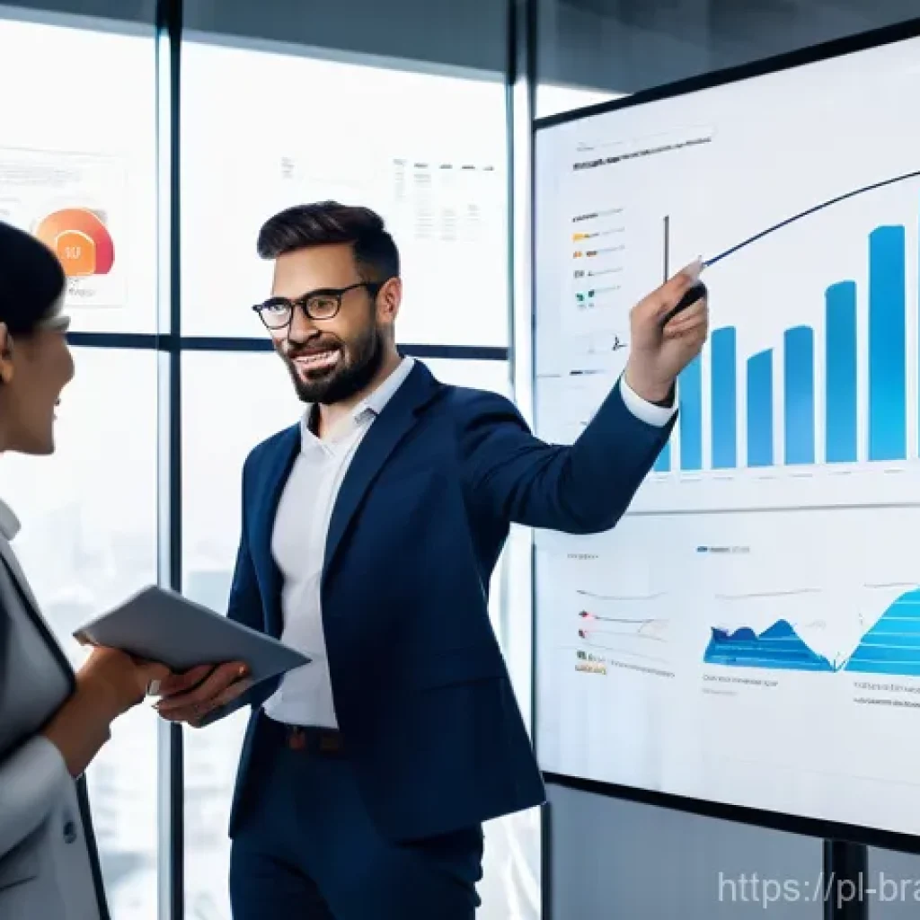 비즈니스 모델에 따른 온라인 브랜딩 전략 - **Prompt 1: Building a Dynamic Online Brand Foundation**
A diverse team of professionals (male a...