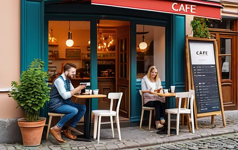 비즈니스 모델에 따른 온라인 브랜딩 전략 - **Prompt 2: Seamless E-commerce Experience from Display to Delivery**
    A visually appealing, spli...